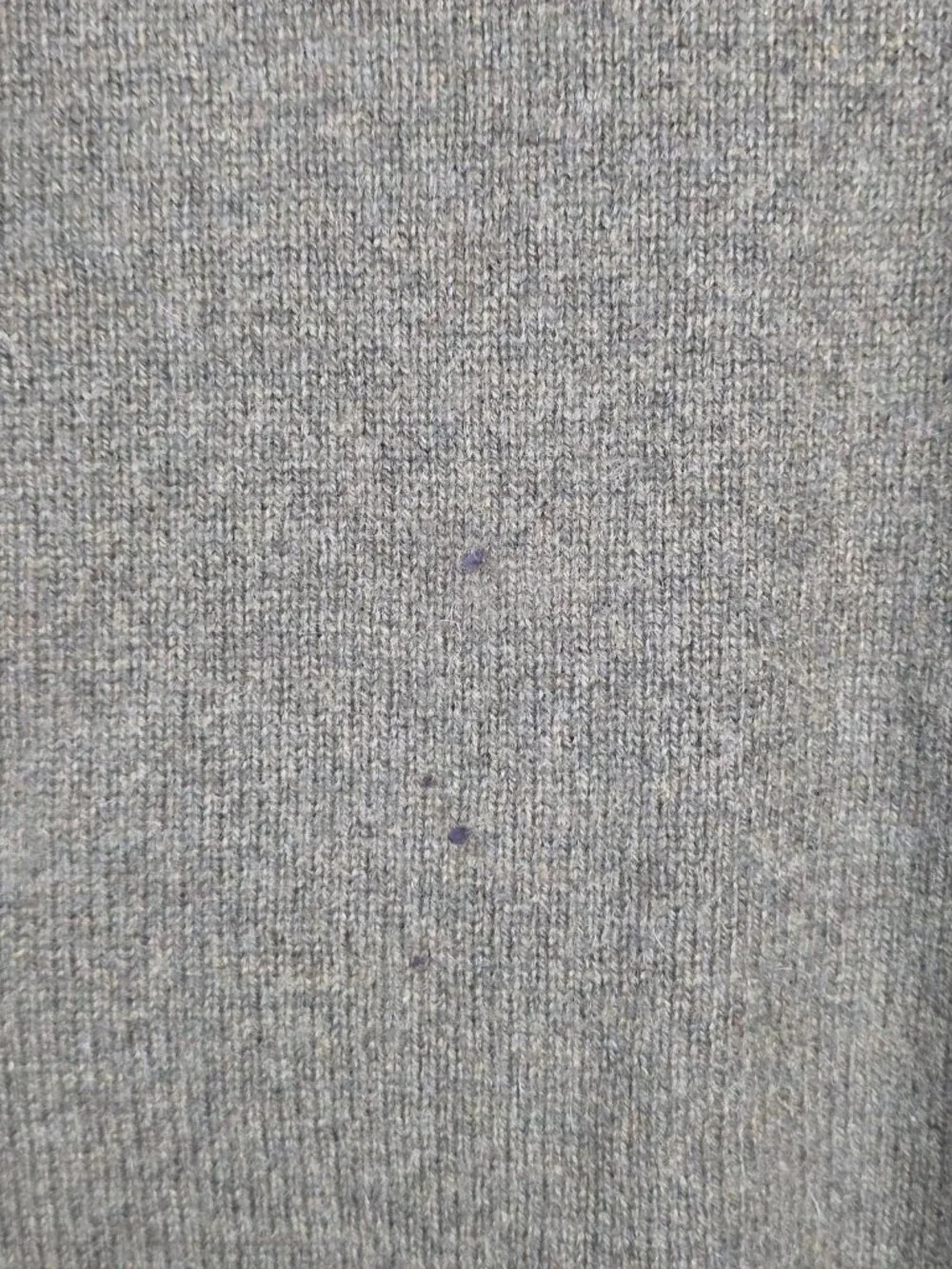 American Blue Sweater Mens Medium Green Cashmere Crewneck Pullover Stains Hole